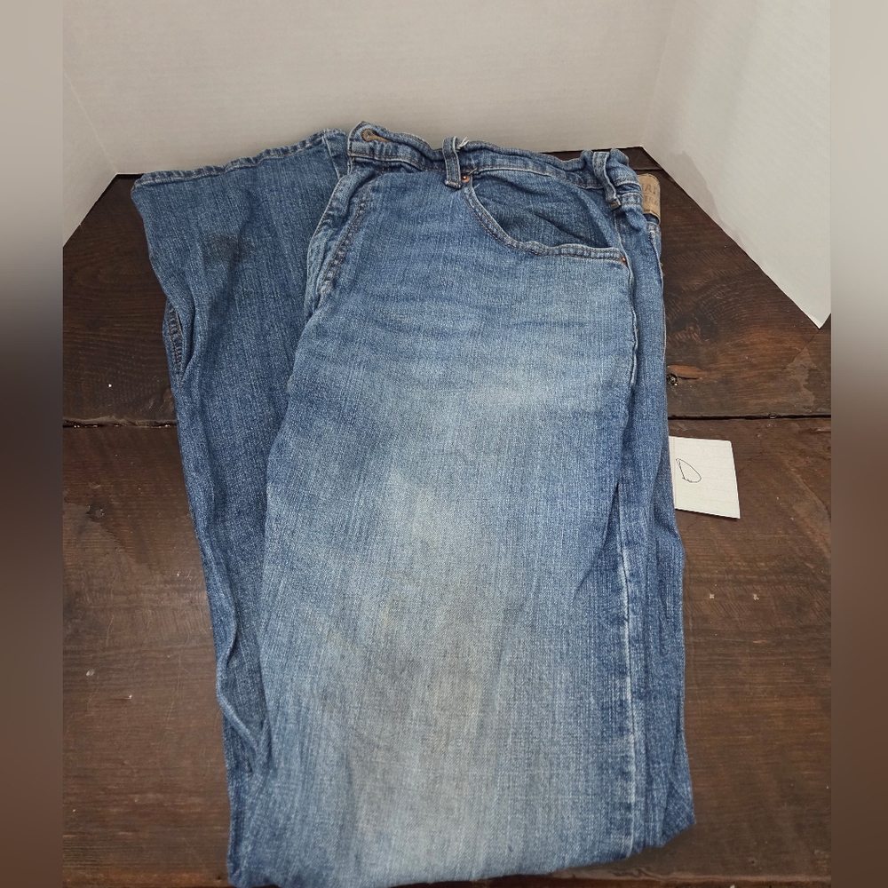 Levi's Men's Blue Classic Bootcut Jeans In Size 38 X 32